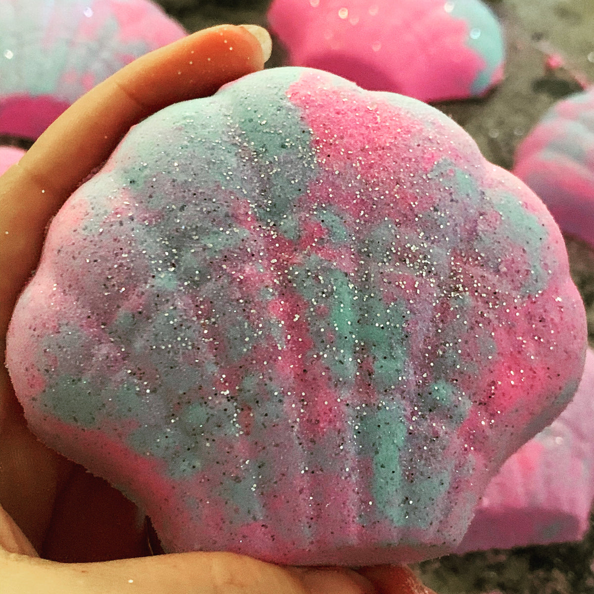 Mermaid Colour Pop Bath Bomb.