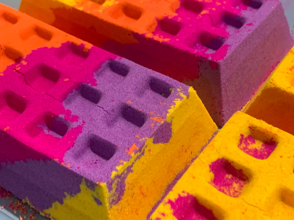 NEW! Candy Floss Waffle Bath Bomb