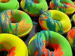 Tropical Holiday Iced Donut Bath Bomb.