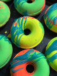 Tropical Holiday Iced Donut Bath Bomb.