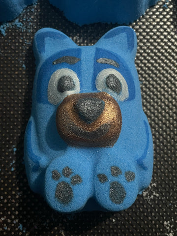 Blue Dog Character Colour Pop Bath Bomb