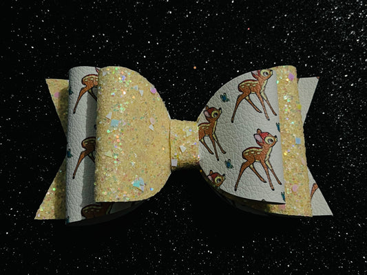 Bambi Double Bow Hair Bow